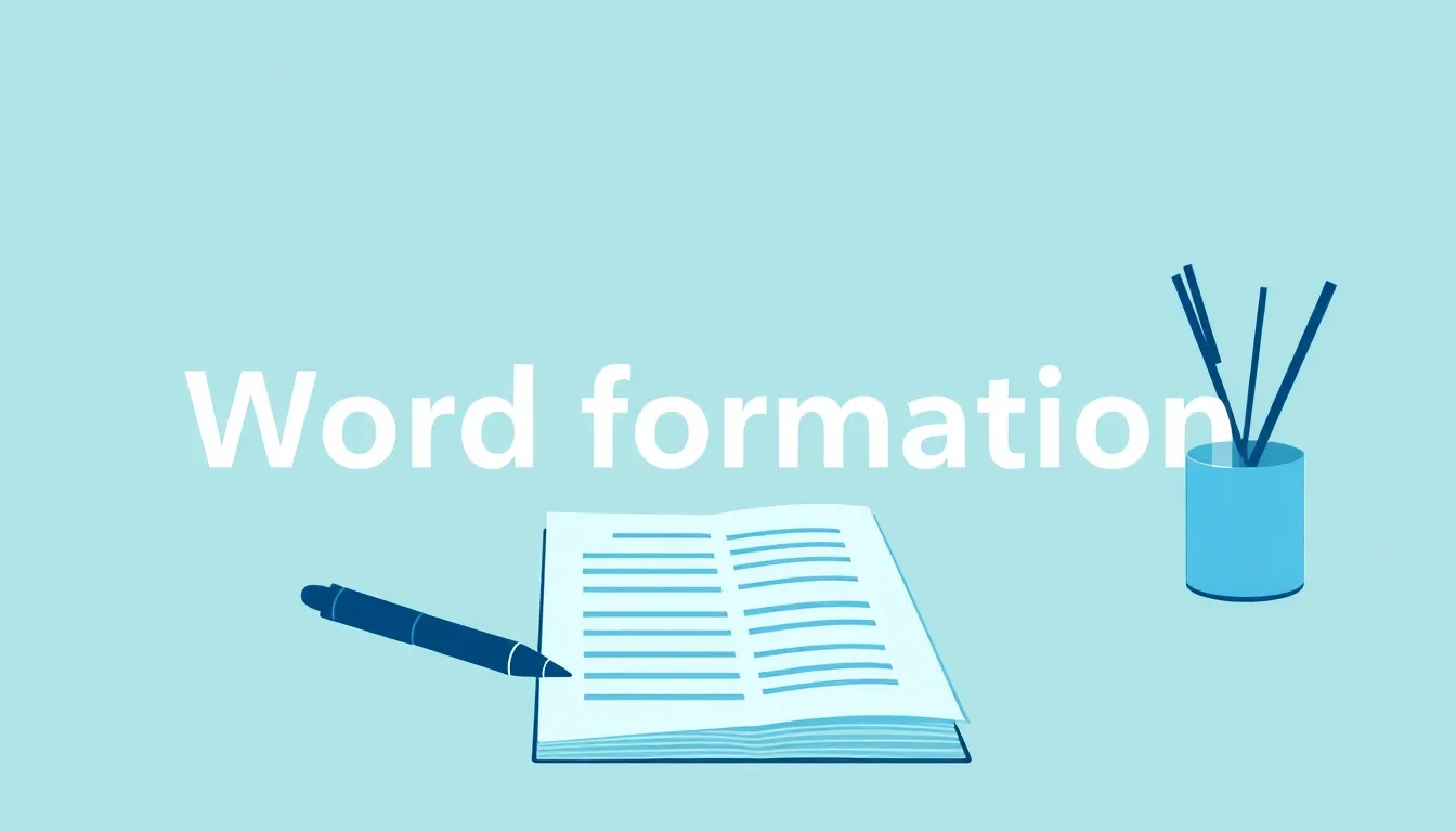 Word formation (构词法)