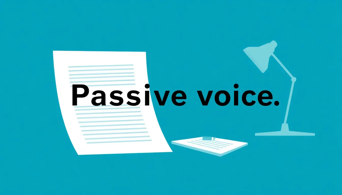 被动语态 (Passive voice)