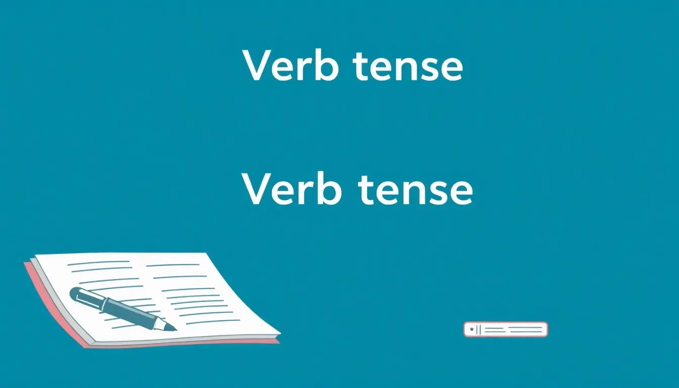 动词时态 (Verb Tense)