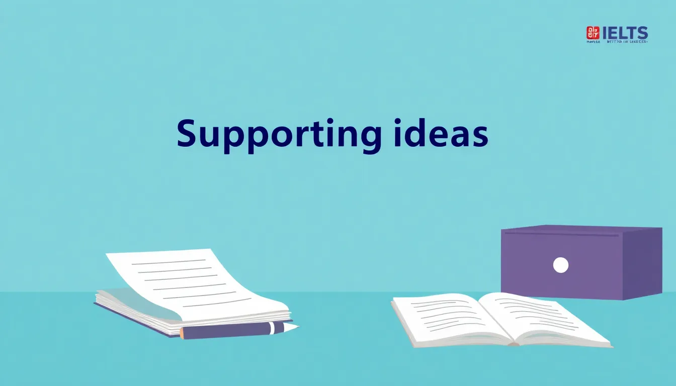 Supporting ideas