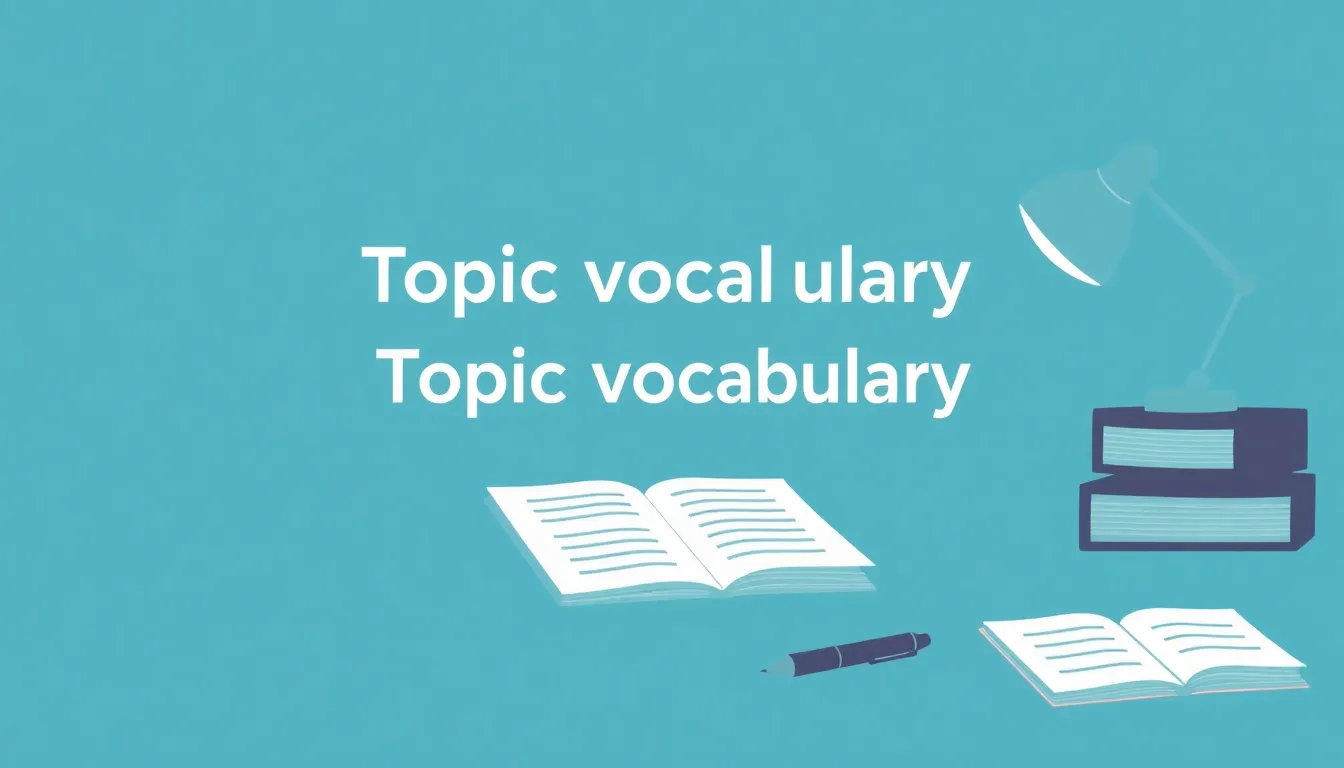Topic Vocabulary